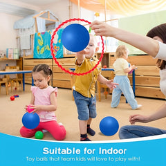 15 24 Cm Dodgeball Bouncy Playground Ball Inflatable Kickball Handball Soft Rubb