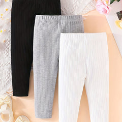 Kids Leggings Soft Knitted Pants for Girls