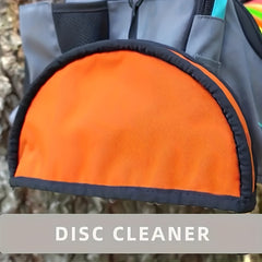 Water Resistant Nylon Flying Disc Cleaning Bag - Men and Women