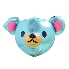 4D Animal Head Aluminum Film Balloon Birthday Party Decoration - Bear Balloon