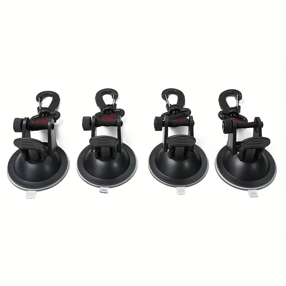 4pcs Outdoor Camping Tent Suction Cup Hook for Car Tent Canopy
