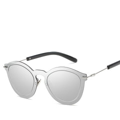 Cat Eye Sunglasses Women's Stainless Steel Glasses
