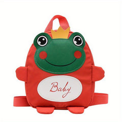 Cute Cartoon Frog Backpack for Kids, Lightweight Portable Schoolbag