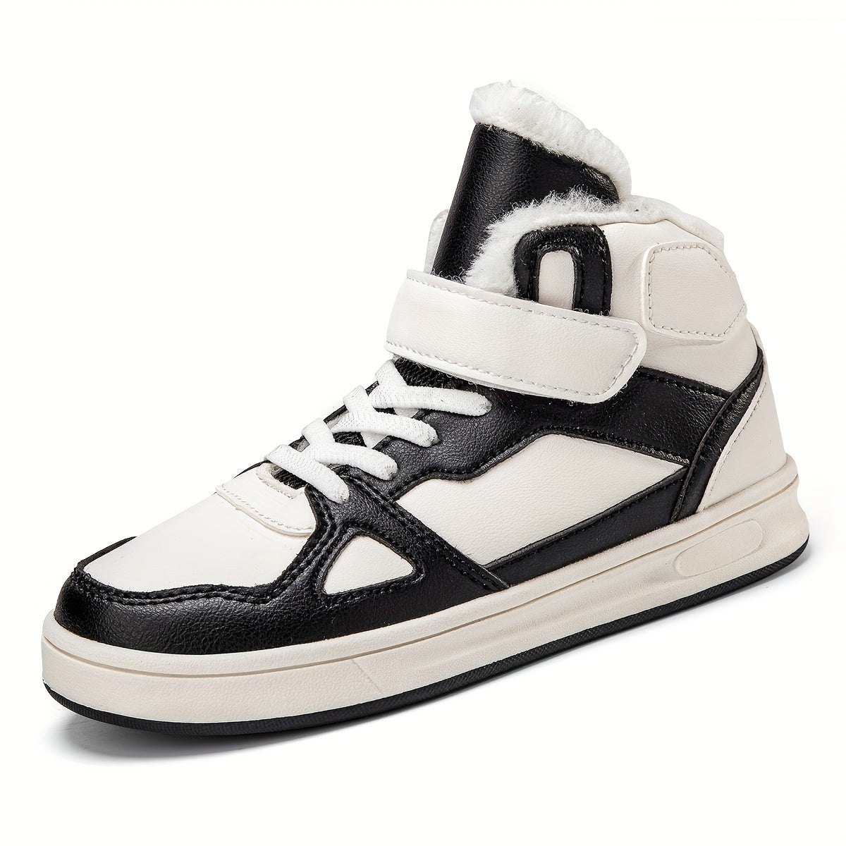 Plush Lined High Top Skate Shoes