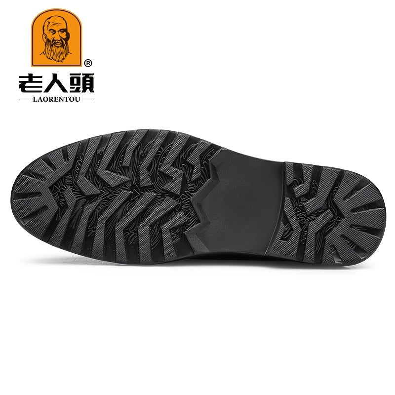 Men's Derby Shoes Lace up Front Dress Shoes For Men