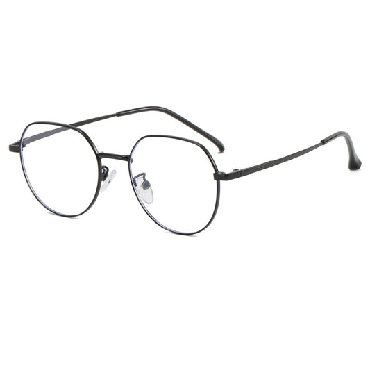 Light Blocking Round Glasses For Women Prevent Eye Strain