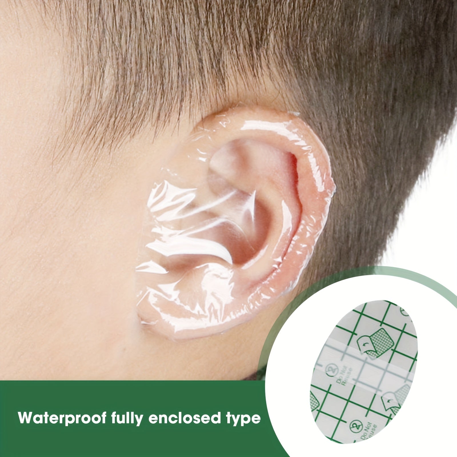 20pcs Baby Ear Protection Stickers for Shower & Pool