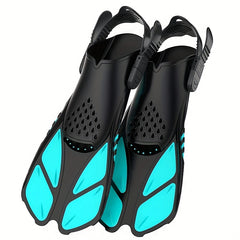Adult Swim Fins Open Heel Flippers for Snorkeling Diving