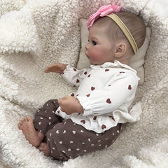 Realistic Reborn Kids Doll Soft Handcrafted 3D Skin with Visible Veins