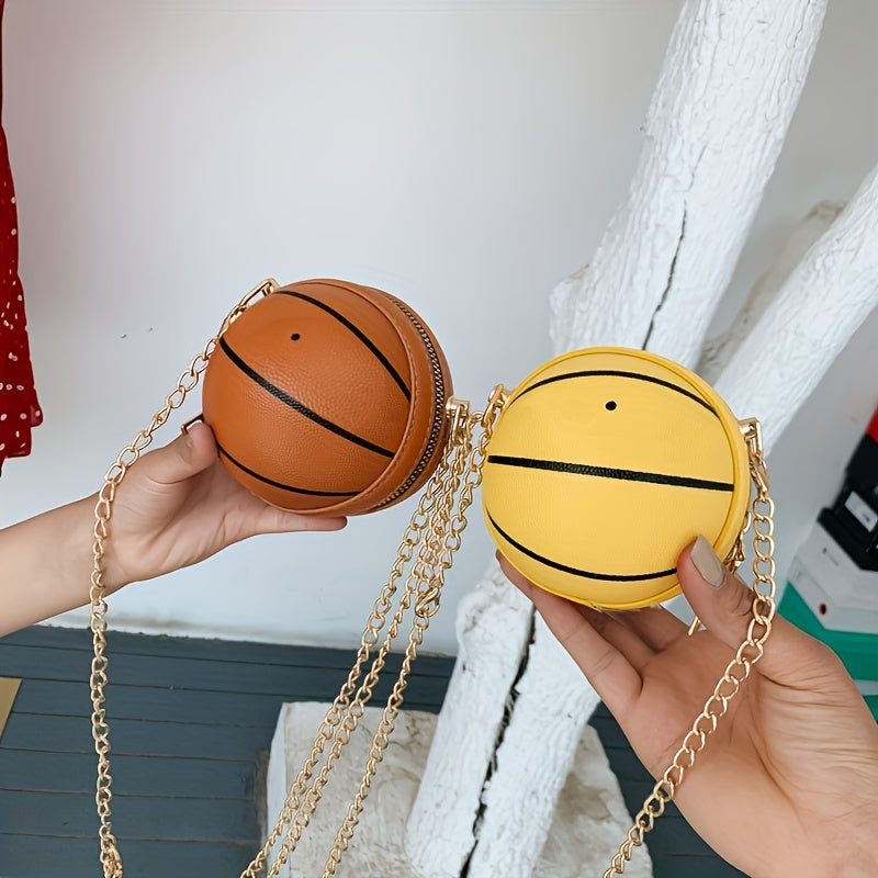 Mini Basketball Handbag for Travel Beach Holiday