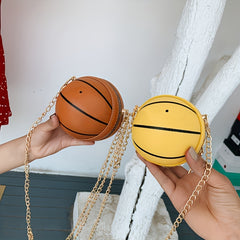 Mini Basketball Handbag for Travel Beach Holiday