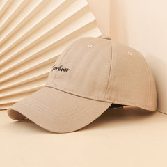Letter Embroidered Baseball Cap Unisex Men Women Couple Hat Year Presents