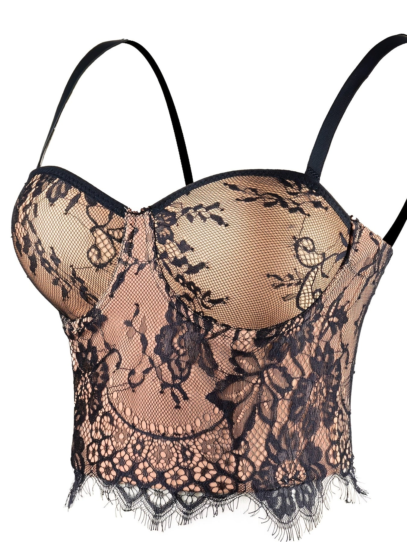 Lace Bustier Corset Top Tummy Control Body Shaper