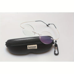 Titanium Stainless Steel Rimless Reading Glasses