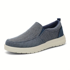 Men's Canvas Loafer Shoes Slip On Sneakers Spring Summer