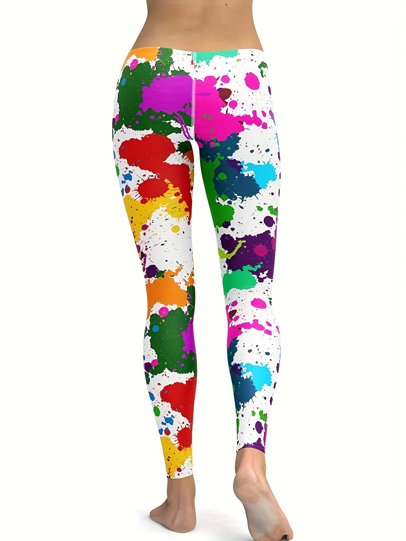 High Waist Tie Dye Yoga Leggings for Women