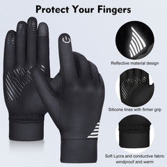 Winter Warm Gloves Anti slip Sports Gloves Soft Touch Screen Gloves