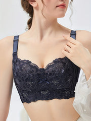 Lace Wireless Bra Full Coverage Breathable Women's Lingerie