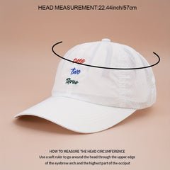 Unisex Sunshade Quick Dry Baseball Cap Outdoor Sport Hat