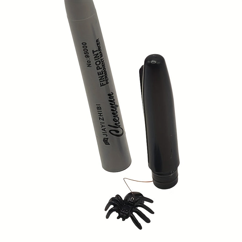 Magic Pen Prank Gift Lightweight Plastic Realistic Spider Dispensing Gadget