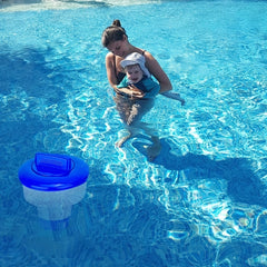 Strong Pool Chlorine Dispenser, Fits 3 Tablets, Adjustable Release