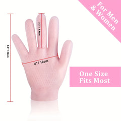 Silicone Moisturizing Gloves for Soft Skin Rejuvenation