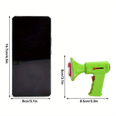 Mini Kids Voice Changer Toy 6 Sound Effects Megaphone Trick Joke T