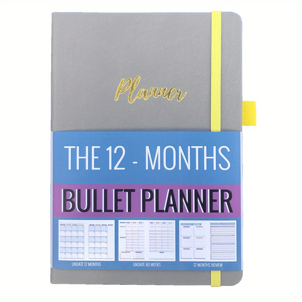 Agenda Daily Planner & Calendar - Achieve Your Goals & Live Healthier Life