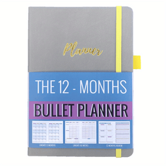 Agenda Daily Planner & Calendar - Achieve Your Goals & Live Healthier Life