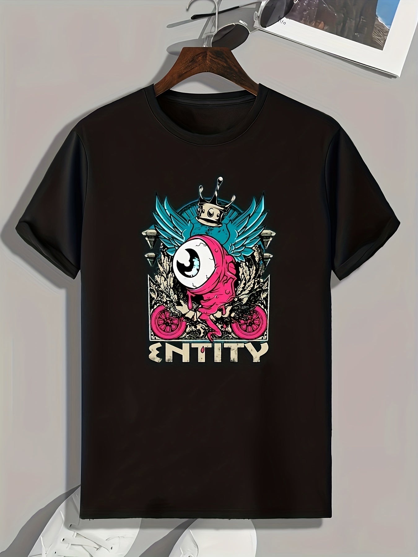 Anime Pattern Print Men's Graphic T shirt Casual Comfy Tees For Summer