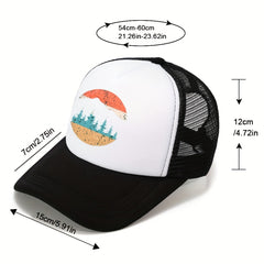 Unisex Sunshade Adjustable Baseball Cap for Outdoor Sport