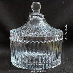 Clear Glass Cup for Acrylic Nails & Votive Candle Holders