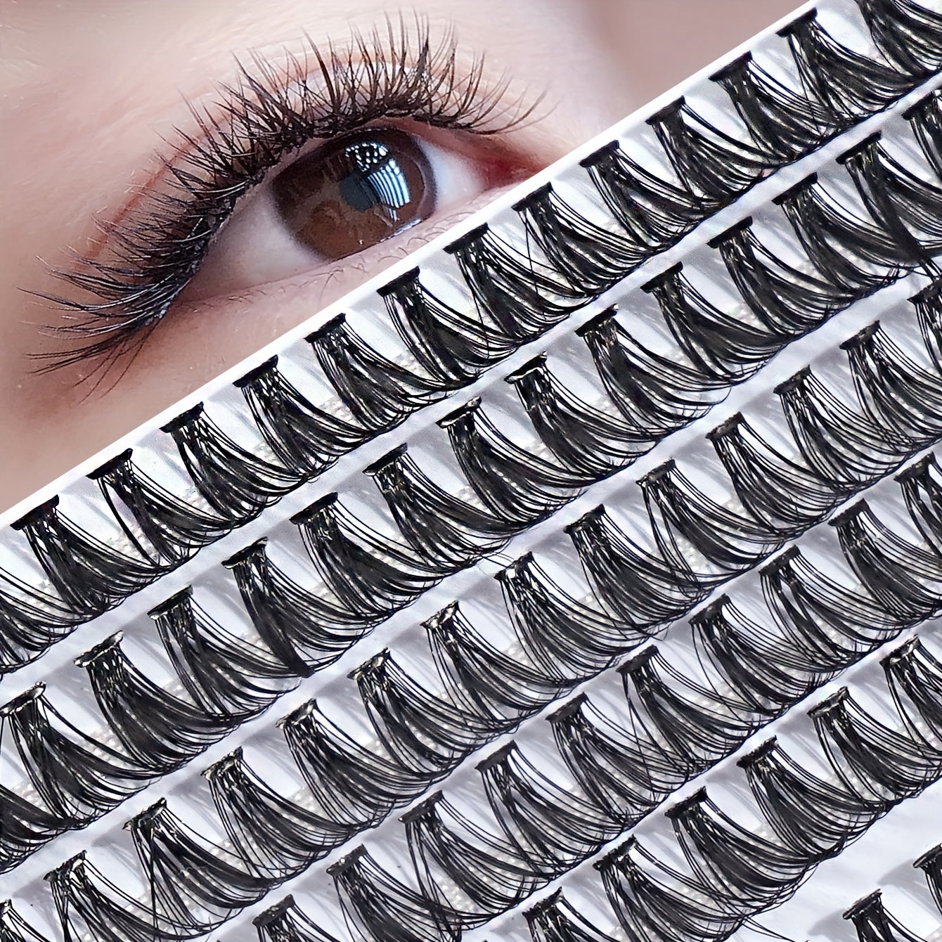 Fluffy Cluster Lashes 9-13mm Mixed Style False Eyelashes