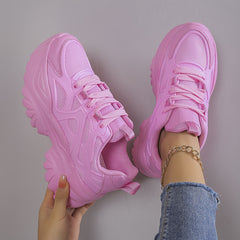 Lightweight Heighten Non Slip Chunky Sneakers Casual Versatile Running Shoes