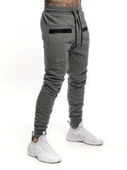 Men's Cargo Sweatpants Stretch Waist Jogger Pants