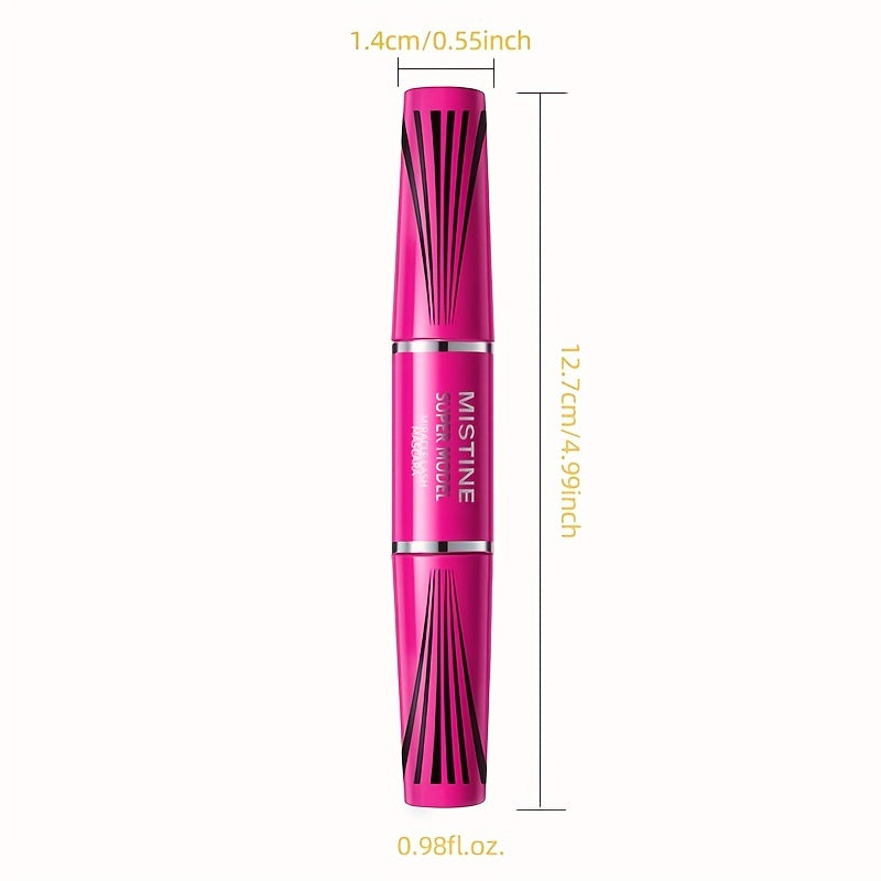 4D Washable Mascara Silk Fiber Brush Lengthening Volume Formula