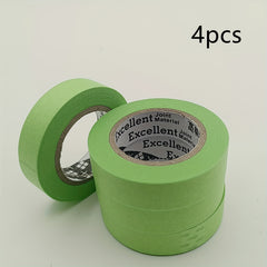 7pcs Green Paint Washi Tape 1.0in x 59ft - Protects Surface, Easy to Remove
