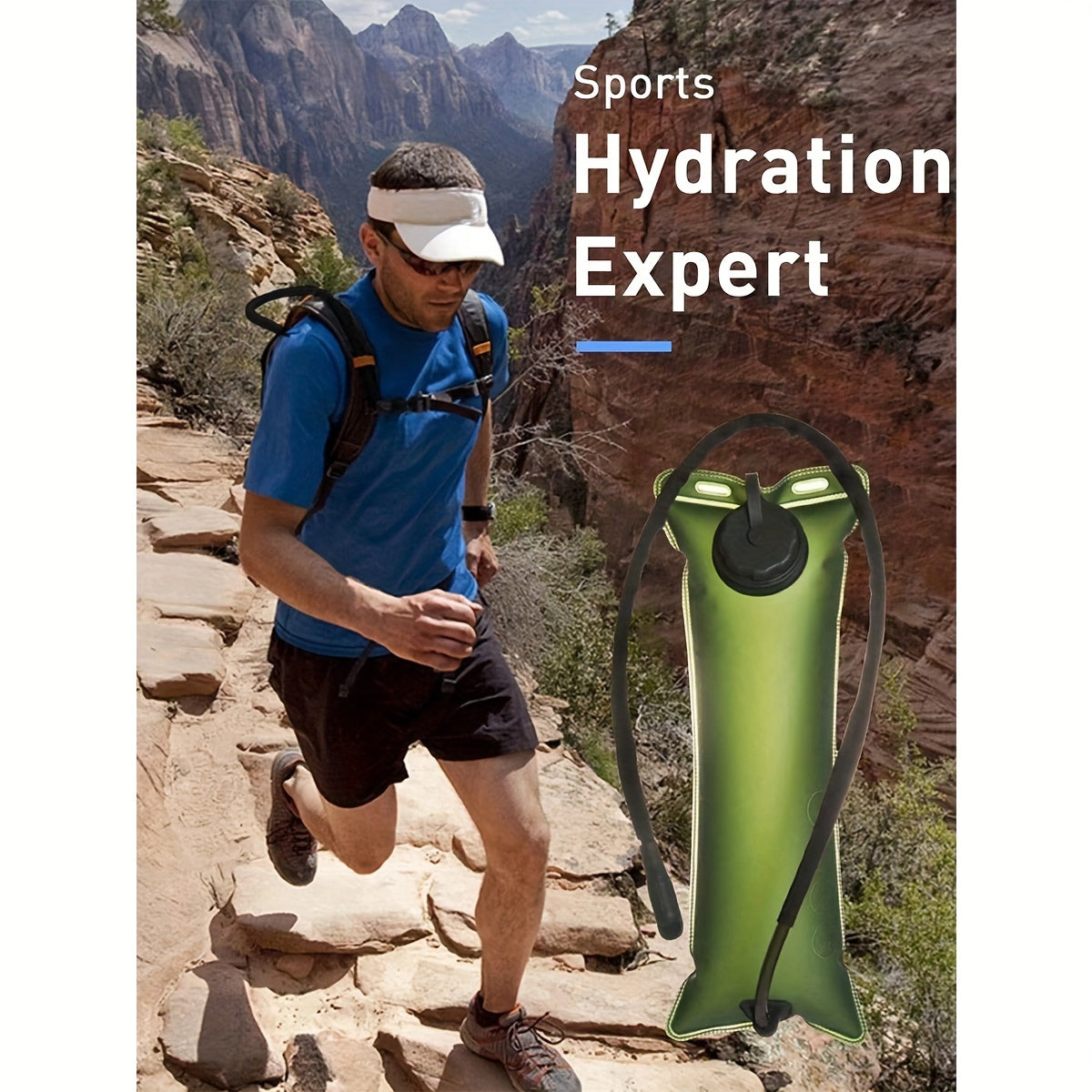 Folding Water Bladder for Hydration Backpack