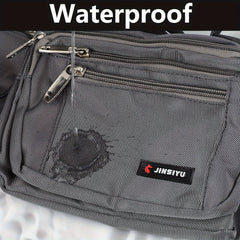 Outdoor Oxford Cloth Shoulder Bag Gray