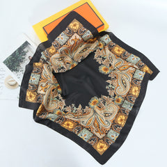 Women's Satin Silk Hair Wrapping Scarf Night Sleeping Headscarf