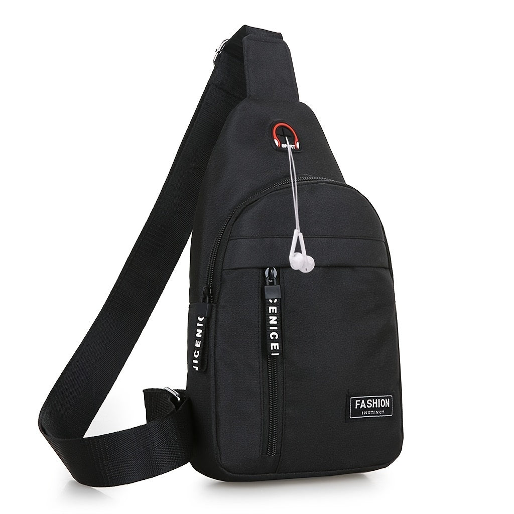 Men's Shoulder Bag Outdoor Sport Waist Bag And Gray
