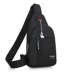Men's Shoulder Bag Outdoor Sport Waist Bag And Gray