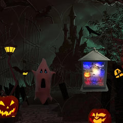 Halloween LED Horror Lights Under The Moon Pumpkin