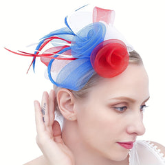 Feather American Flag Headwear Horse Racing Wedding Birthday Hair Accessories