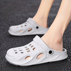 Men's Lightweight Hollow Out Sandals Slip On Clogs