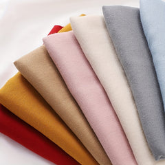 Solid Plain Hijab Casual Scarf Windproof Head Wrap for Women