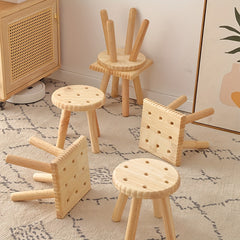 Biscuit Wooden Toddler Chair for Kids Room