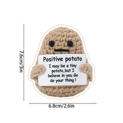 Funny Potato Face Stickers Waterproof Vinyl Decals for Laptops & Decor