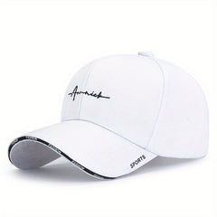 Spring Autumn Letter Baseball Cap - Youth Men Women Sunshade Peaked Hat