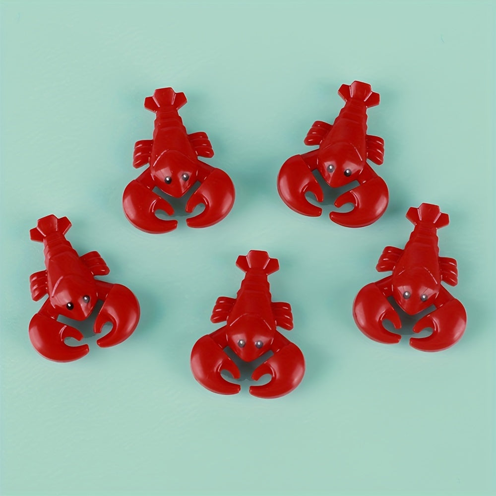 9 PCS Mini Building Block Lobsters DIY Animal Park Pool Christmas Gift